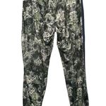 Prismsport Women’s Size L Green Black Snakeskin Print Tuxedo Stripe Jogger Pants Size L Photo 1