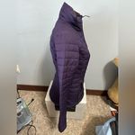 Columbia OmniHeat Women’s Small Purple Quilted Parka Puffer Jacket Full Zip Photo 3