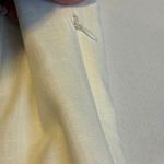 Under Skies White Sleeveless Textured Chevron Detail Fit and Flare Dress Sz S # Photo 7