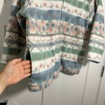 Alfred Dunner Petite Vintage women’s small oversized fleece full zip jacket Photo 2