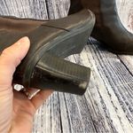 Tommy Hilfiger Vintage  Brown Leather Square Toe Heeled Booties​​​ Photo 3