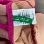 J.Crew Magenta Orchid Ruched V Neck One Piece Swimsuit Sz.6 NWT Photo 5