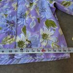 Coldwater Creek Vintage  floral pastel print denim Women’s jacket Sz M Photo 5