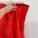 Urban Outfitters COOPERATIVE Bright Coral Orange Strapless Mini Sheath Dress Photo 5