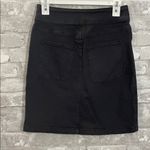prAna  Black Pencil Skirt with Zipper Details Photo 2