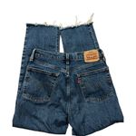 Levi's LEVI’S 501® ORIGINAL FIT RAW HEM HIGH RISE WOMEN'S JEANS SZ 26 Photo 5
