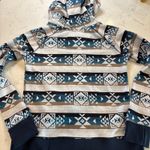 Burton  Dryride Ski Snowboarding Hoodie Heron Aztec  Photo 4