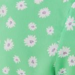 Bershka floral bohemian long sleeve crop top blouse Photo 4