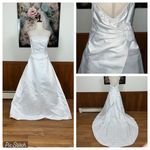 St. Tropez Pretty Vintage Y2K  White Satin Wedding Gown! Photo 1