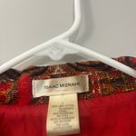 Isaac Mizrahi Paisley Red Women's Jacket Photo 2