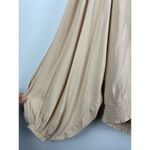 Anthropologie Maeve Cream Kristie Long Balloon Sleeve Sequin Peasant Blouse S Photo 1