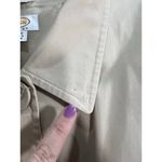 Talbots  Woman’s Stretch Size 24W Button Detaik Snap Down Tan Jacket Lightweight Photo 6