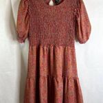 Wild Fable Puff Short Sleeve Smocked Bodice Dress Size Small Photo 7