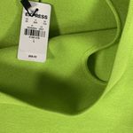 EXPRESS NWT  Green Two-Piece One Shoulder Top & Skirt Size L Photo 7