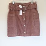 Topshop New Mini Skirt Corduroy rose pink Size 4 Photo 1