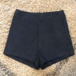 Signature 8 High Waisted Suede Shorts Photo 0