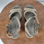 Timberland  Earthkeepers Whittier Womens Sandals 9 Gray Jute Leather Wedge 8260R Photo 11