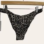 ANEMOS The Eighties Leopard High Cut Bikini Bottom Size L Size L Photo 4