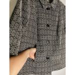 Coldwater Creek Jacket Womens Plus 1X Black Textured Pockets Capsule Everyday Photo 3