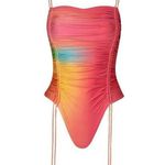 Baobab Ancla One Piece Bathing Suit Multicolor Salpicón Womens Size XS Pink Photo 0
