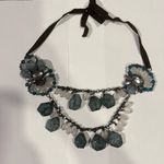 Coldwater Creek Modern Fashion Draping Quartz Ribbon Bow Accented Necklace Photo 3