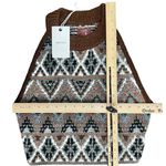 Mother Brown Midnight Walk Lone Star Halter Crop Top Sweater Skirt Set S NEW Tag Photo 3