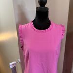NWT J. Crew Factory Ruffleneck Suiting Dress Shift Pastel Pink‎ Career Business Pink Size 10 Photo 2