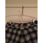 New York & Co Women's Casual Black Plaid Mini Shorts Size 6 Photo 7