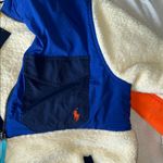 Ralph Lauren  Cream and Blue Performance Jacket Photo 3