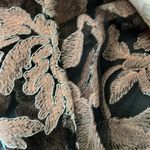 Karl Lagerfeld Embroidered Floral Dress Size 8 Photo 8