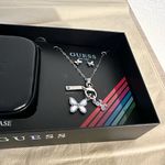 Guess Silver Blue Tone Butterfly Charm Necklace
Earrings (3pc Set) Trendy Style Photo 2