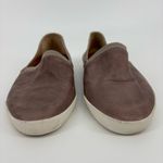 Frye  Melanie Slip‎ On Leather Sneakers Size 8.5 Grey Photo 2