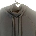 Universal Standard Black Cowl Neck Hooded Sweatshirt Women Sz XS Photo 3
