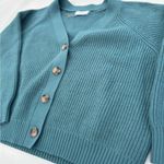Old Navy Knit Teal Cardigan XL Photo 5