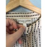 Apiece Apart Core Bravo Top Wabi Dot Print Cream Black 100% Cotton Size 10 Boho Photo 3