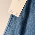 Anthropologie Pilcro Denim Halter Mini Dress, Size L Photo 13