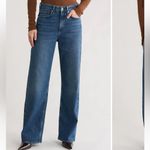 Rag and Bone  Lori Mid-Rise Wide Leg Medium Wash Jeans 29 NWT Photo 1