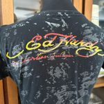 Ed Hardy Vintage Y2K Butterfly & Skull Graphic Tee Photo 4