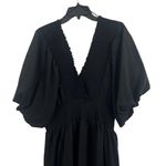 River Island Black Banded Empire Dress Size 16 US New Photo 1