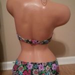 Victoria's Secret NWOT Victoria’s Secret Floral Lace-Up Bikini Set Size 36A/Large Photo 8