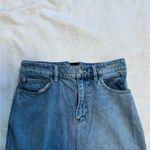 Free People We the Free Denim Maxi Skirt Size 28 Photo 3