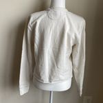 Faherty  12 South Nashville Sweatshirt Cream Velour Sunset Photo 3