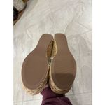 Universal Threads Universal Thread White Wedge Sandals Woman’s Size 11 NEW Memory Foam Photo 11