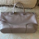 Tory Burch Whipstick Slouchy French Grey satchel bag Photo 8
