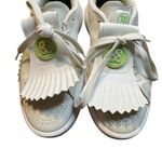 G/FORE Golf Shoes Womens‎ Size 6 Stone Lime Spikeless Kiltie G4LF23EF53 White Photo 1