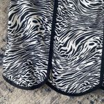 Le Suit  Zebra Print MIDI‎ Skirt Size 12 careeer animal print whimsy Photo 1