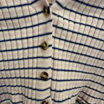 Princess Polly  Striped Cropped Sweater Top Cardigan Photo 3