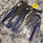 Forever 21 Festival Galaxy Silver Skirt Photo 0