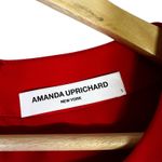 Amanda Uprichard Cut Out Crop Top Womens S Red Glam Old Money Going Out Elegant Photo 4