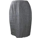 Ellen Tracy LINDA ALLARD Linen Straight Pencil Skirt Lightweight Workwear 8 EUC Photo 6